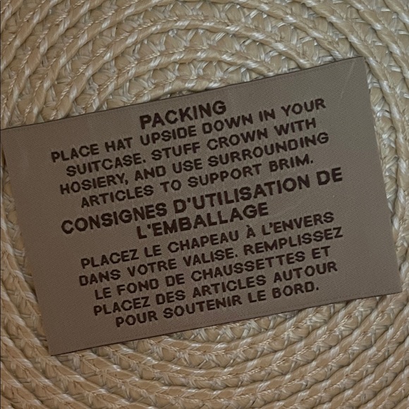 Eric Javits Hampton Cream Wide-Brim Hat SPF 50 - Picture 3 of 8